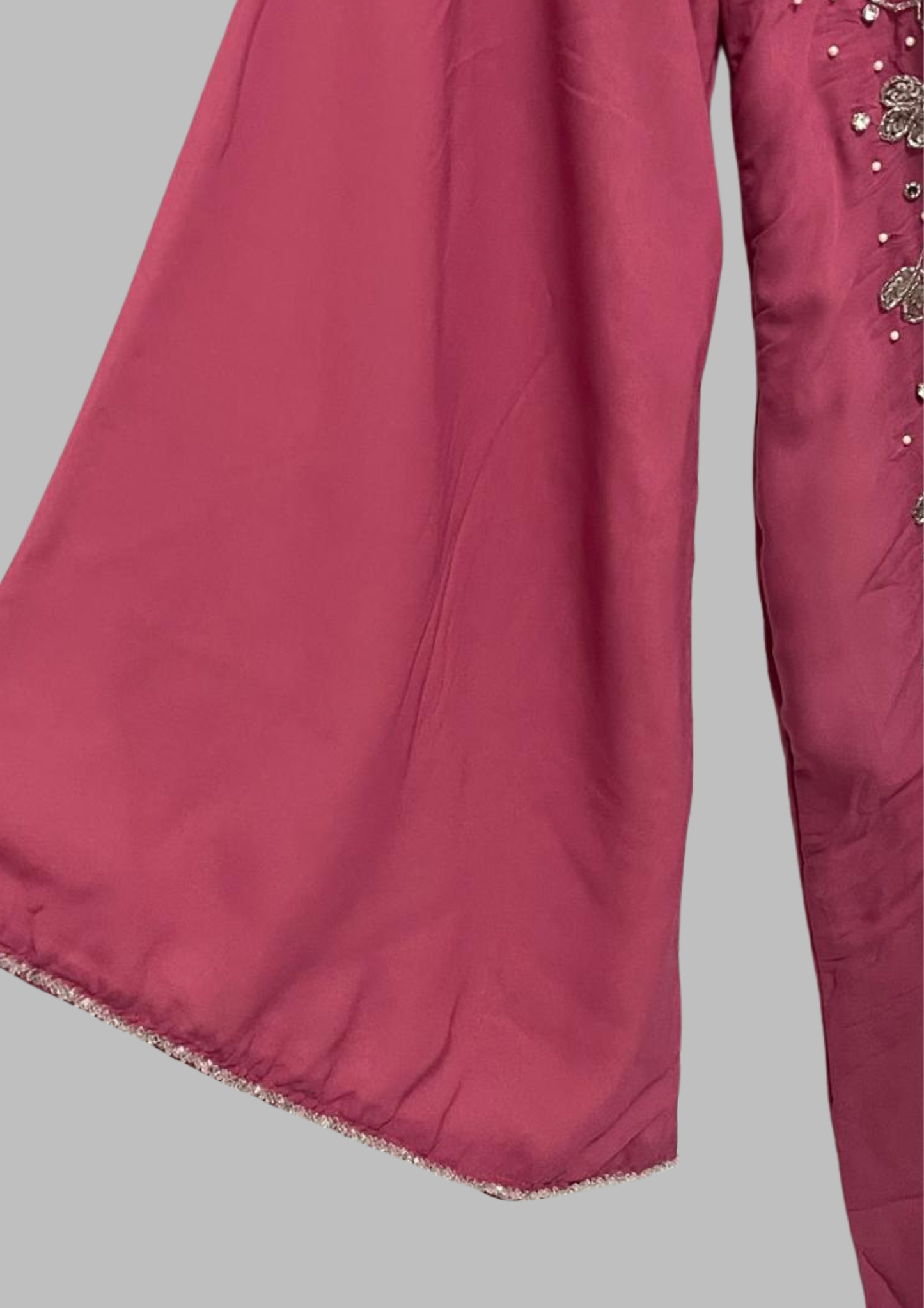 Abaya perlée - L/XL - A91