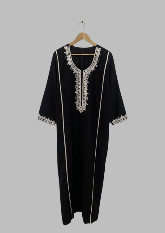 Abaya noire - M/L - A93