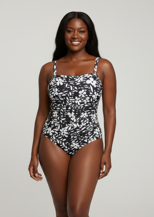Maillot floral - L/XL - B5