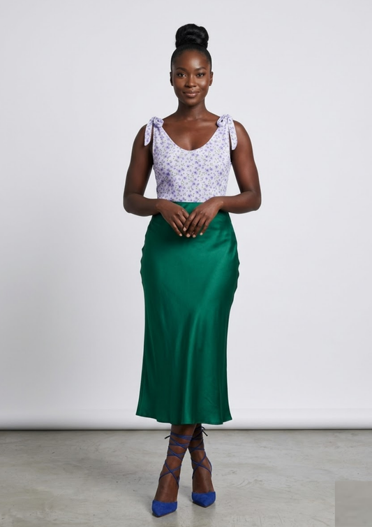 Robe haut florale - S/M - C91