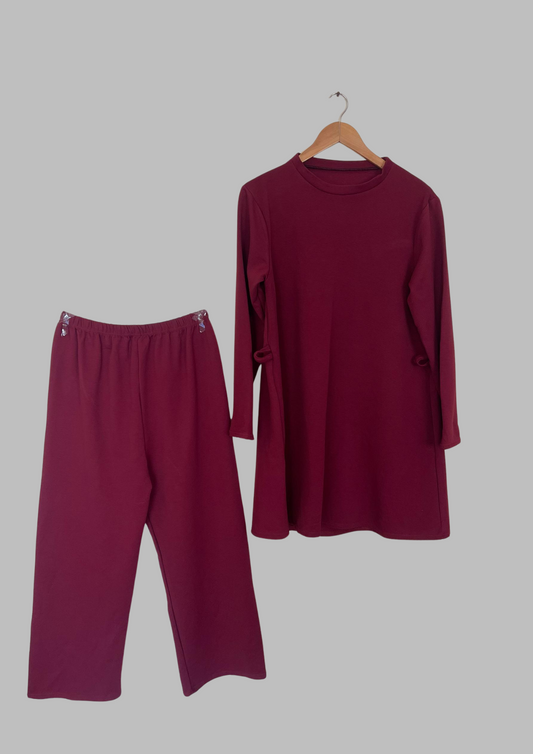 Ensemble bordeaux - Taille L/XL (E4)