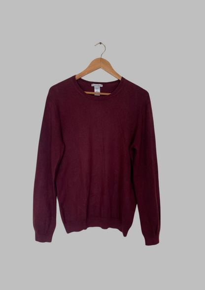 Pull bordeaux - Cashmere - Taille M/L (H120)