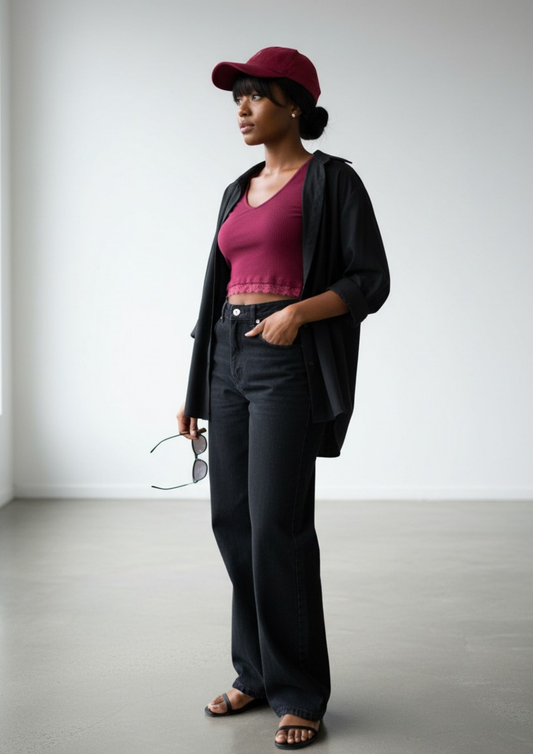 Haut crop Shein - S - H133