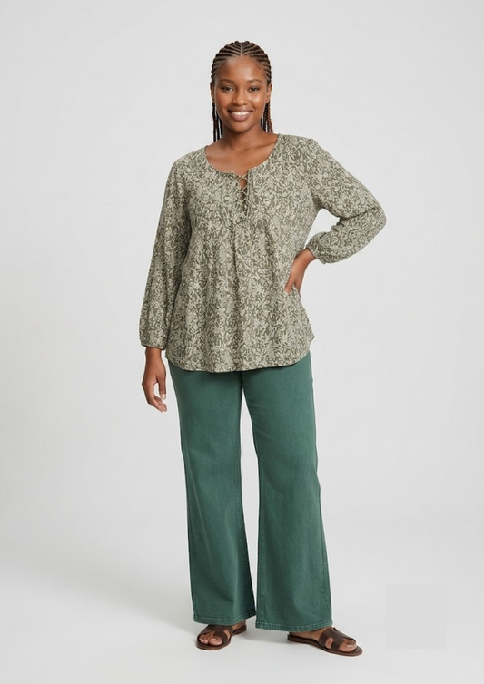 Haut floral Toscane - M - H178