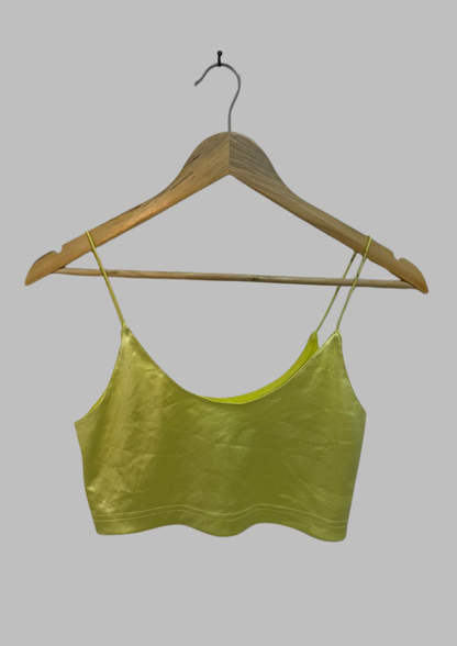 Crop Top jaune - M - H53