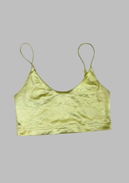 Crop Top jaune - M - H53