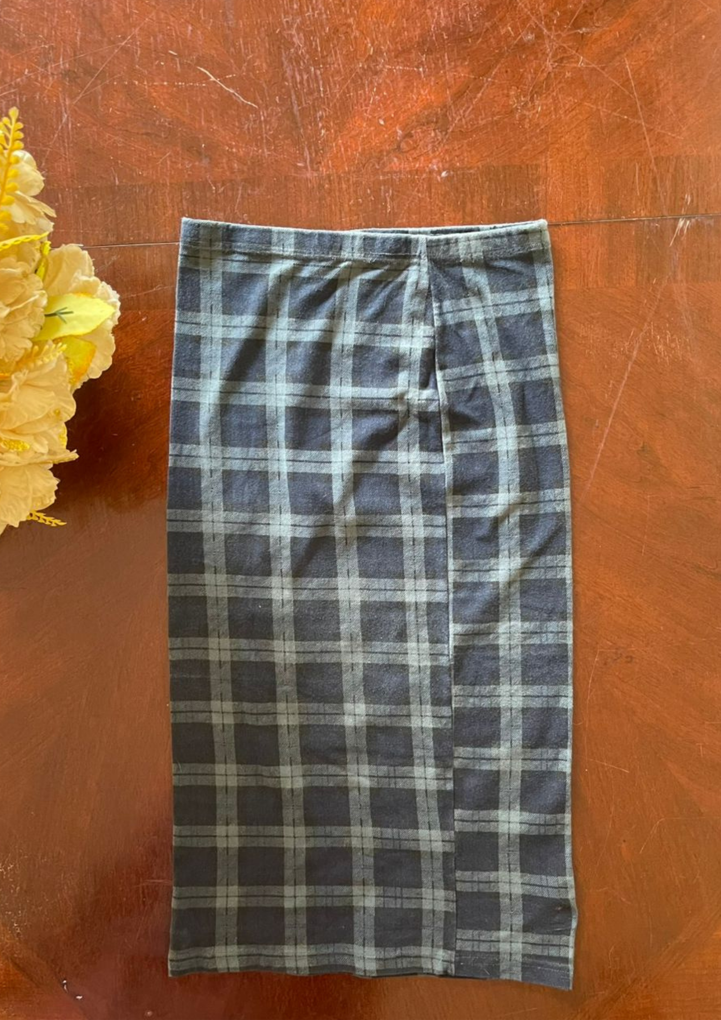 Jupe droite à carreaux - Topshop - Taille S (J106)