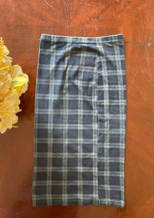 Jupe droite à carreaux - Topshop - Taille S (J106)