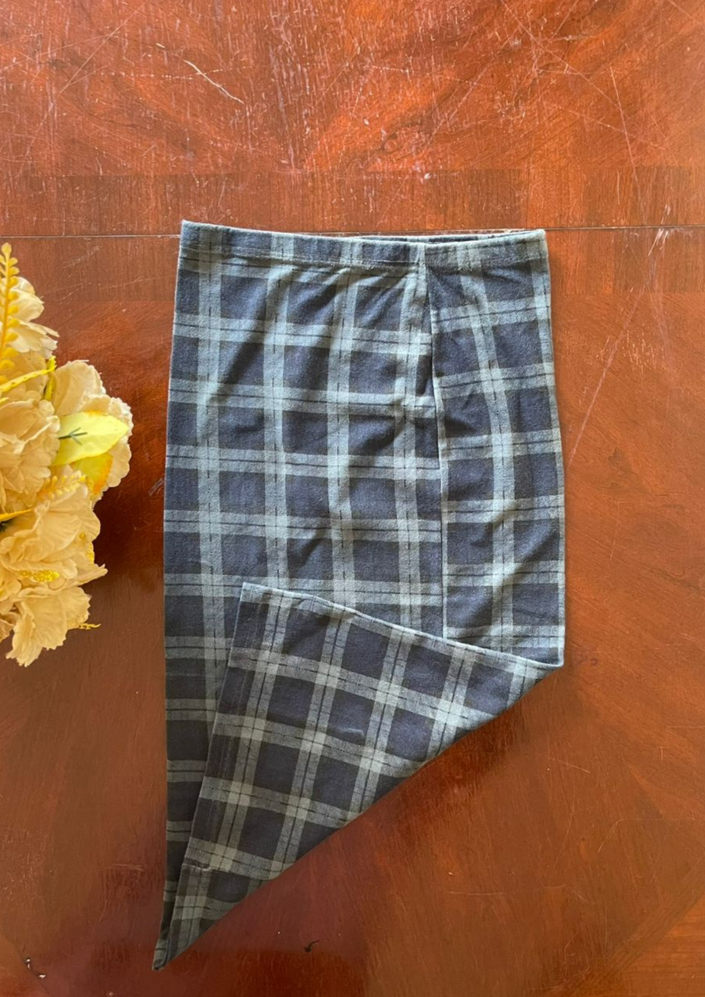 Jupe droite à carreaux - Topshop - Taille S (J106)