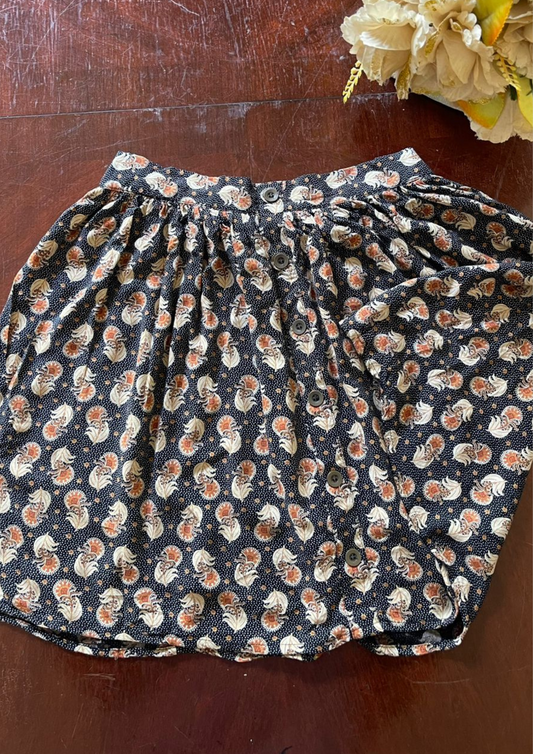 Jupe florale évasée - Next - Taille S/M (J111)