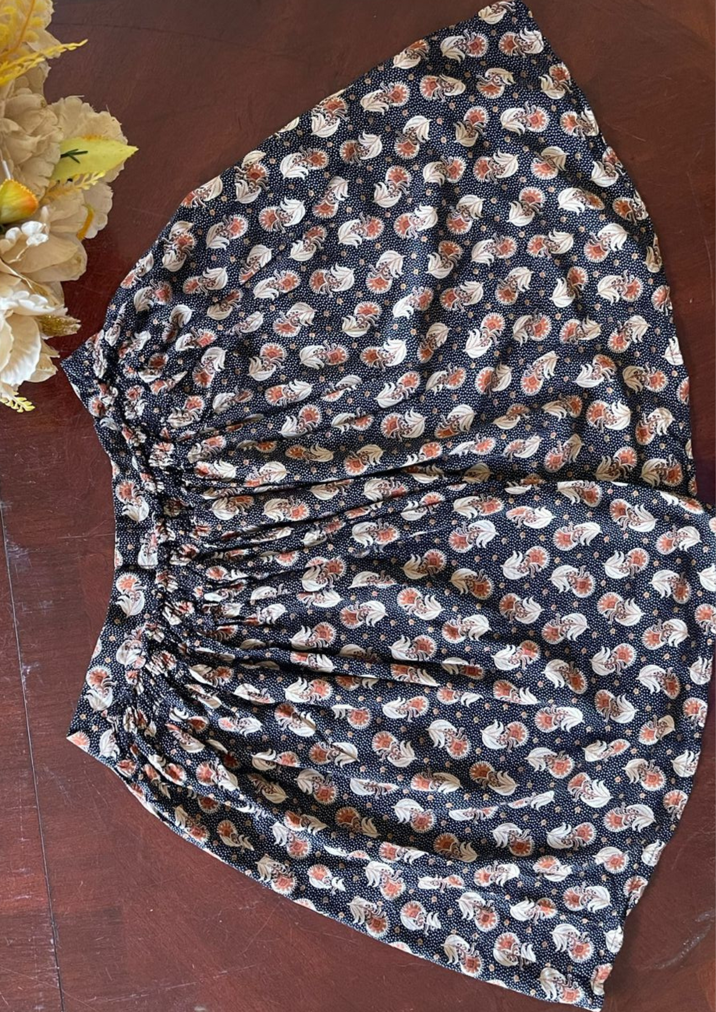 Jupe florale évasée - Next - Taille S/M (J111)