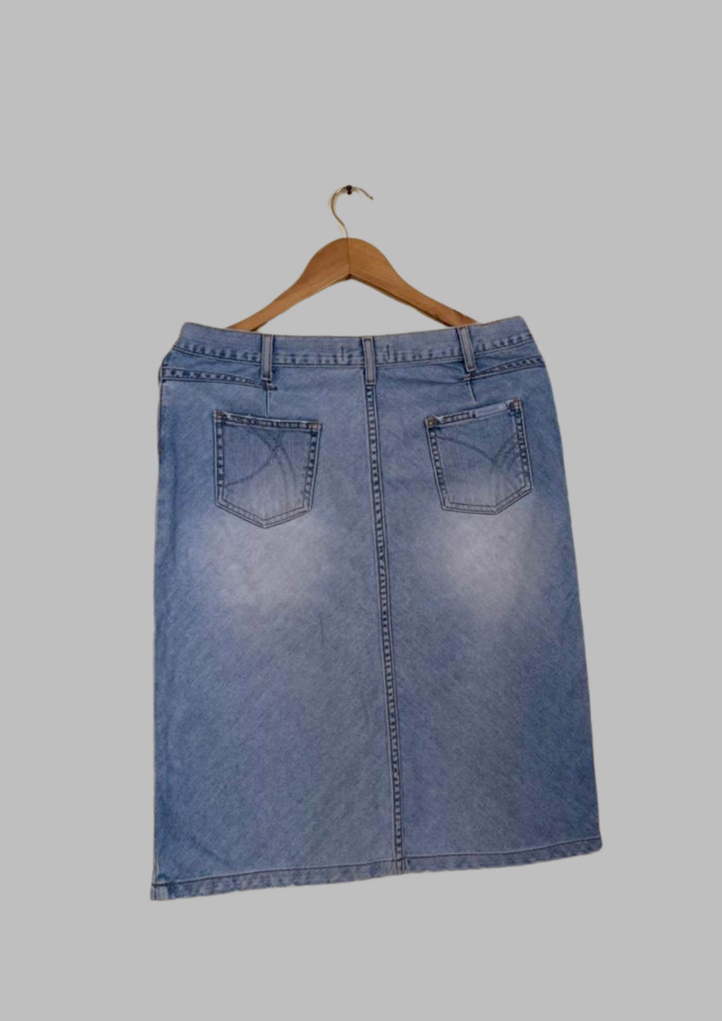 Jupe jean - River Island - Taille L (J123)