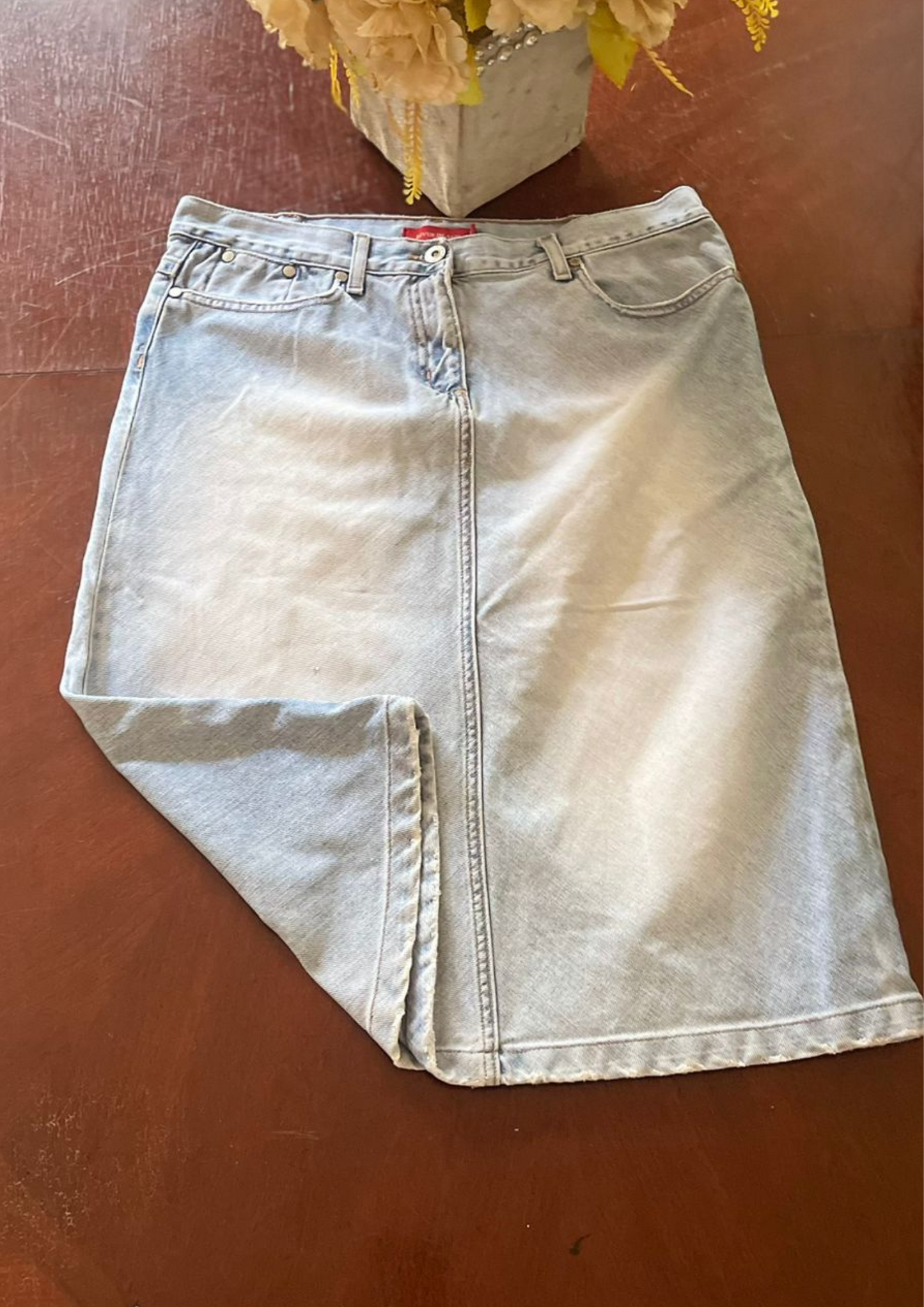 Jupe jean - River Island - Taille L (J123)