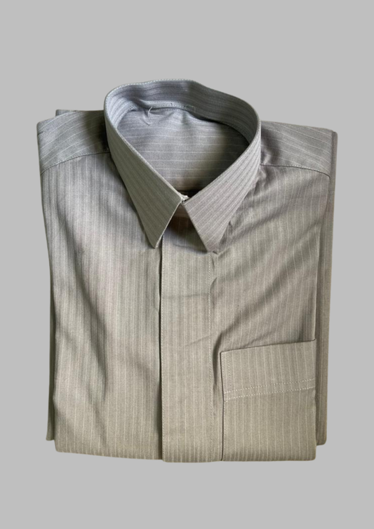 Jellaba gris rayé - XS - J12