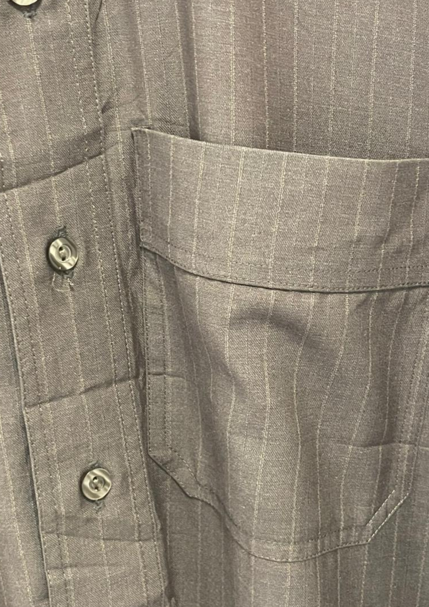 Jellaba marron bandes - XL - J17