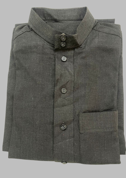 Jellaba gris foncé - M/L - J39