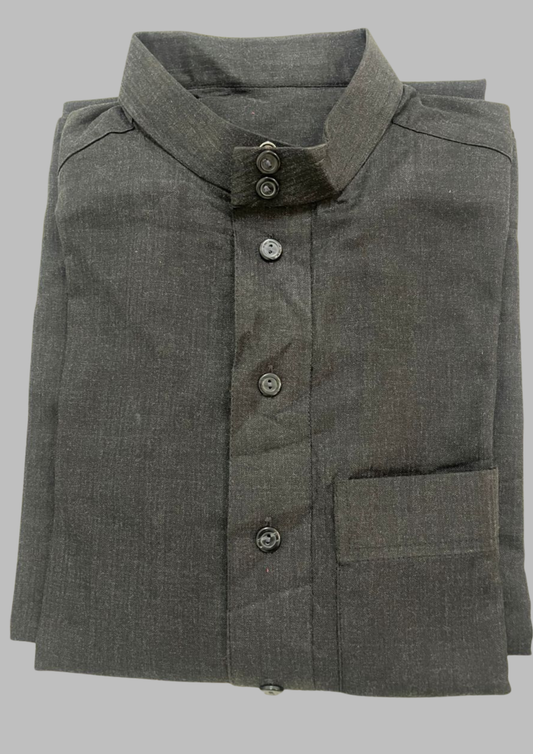 Jellaba gris foncé - M/L - J39