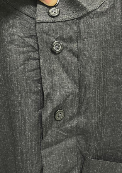 Jellaba gris foncé - M/L - J39