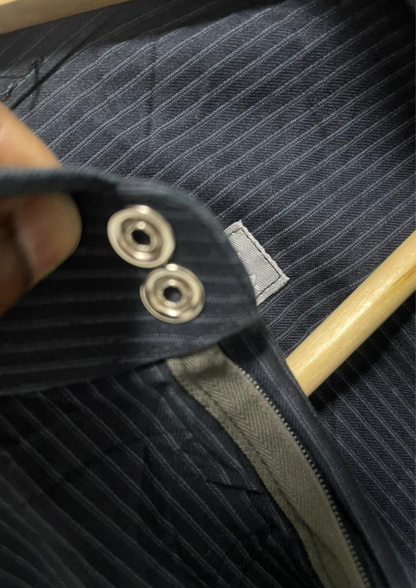 Jellaba bleu rayé - S - J27