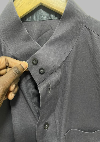 Jellaba gris foncé - L/XL - J28