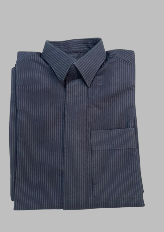 Jellaba bleu rayé - S - J27