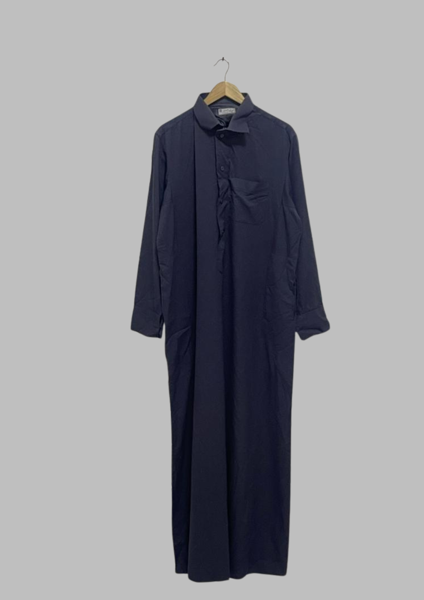 Jellaba bleu foncé - L - J31