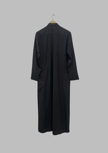 Jellaba gris rayures - L/XL - J 38