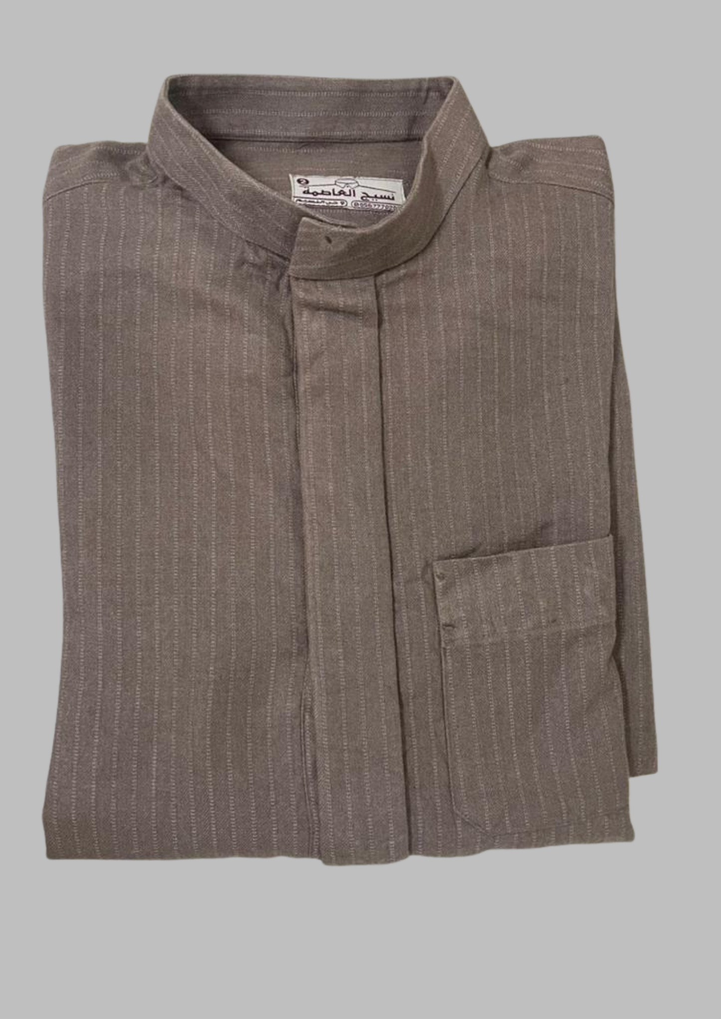 Jellaba beige rayures - L/XL - J26