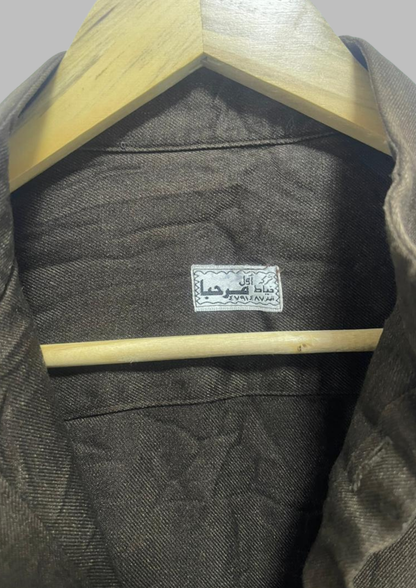 Jellaba marron foncé - M/L - J33