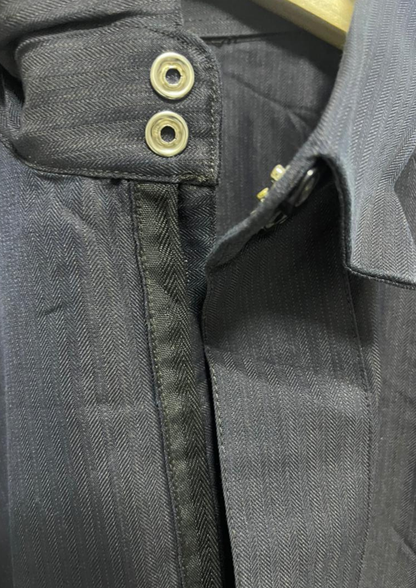 Jellaba bleu rayé - 2XL - J37