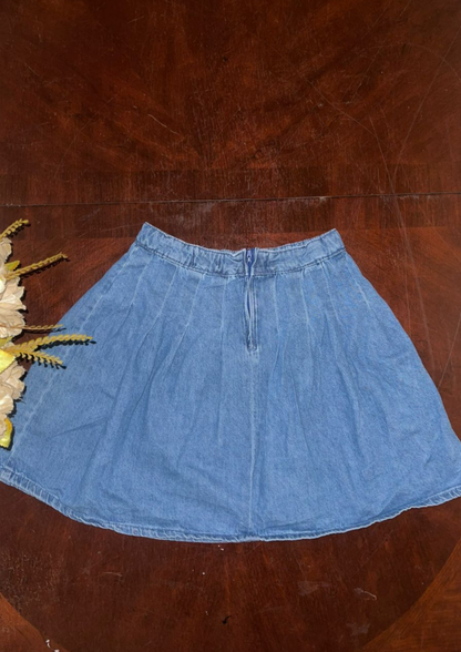 Jupe en jean paysanne - Primark - Taille S (J57)