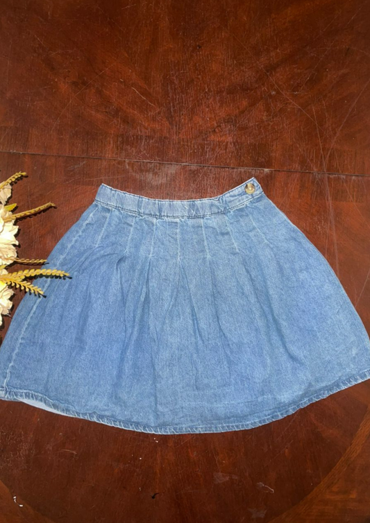 Jupe en jean paysanne - Primark - Taille S (J57)