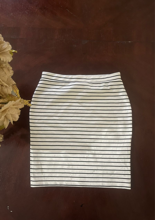 Jupe à bandes - Miss - Taille S (J73)