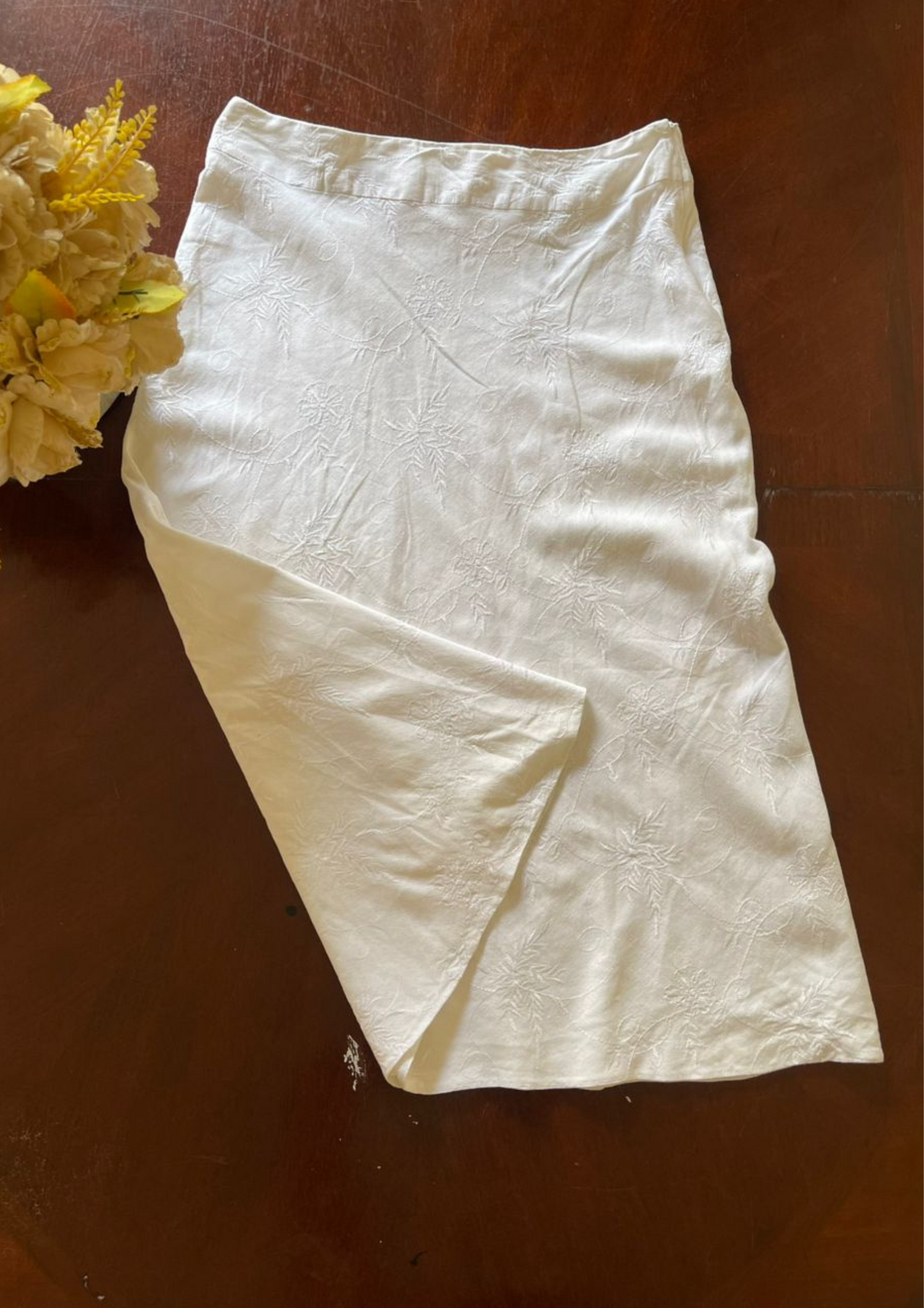 Jupe brodée - M&CO - Taille L (J80)
