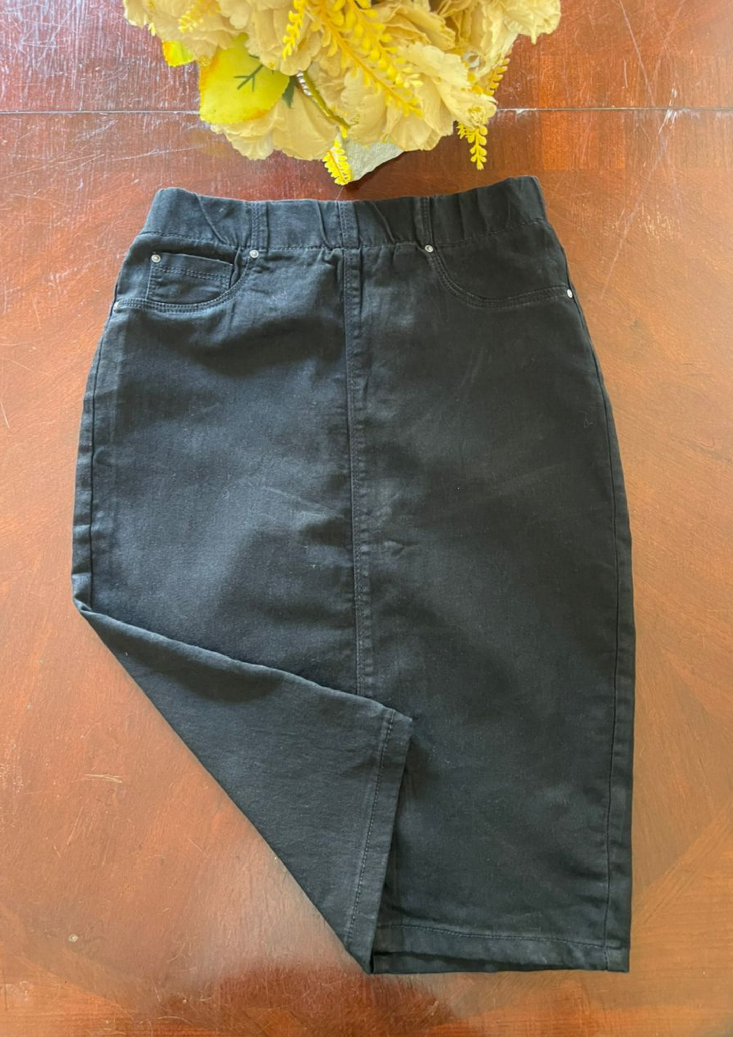 Jupe droite - Papaya - Taille S/M (J94)