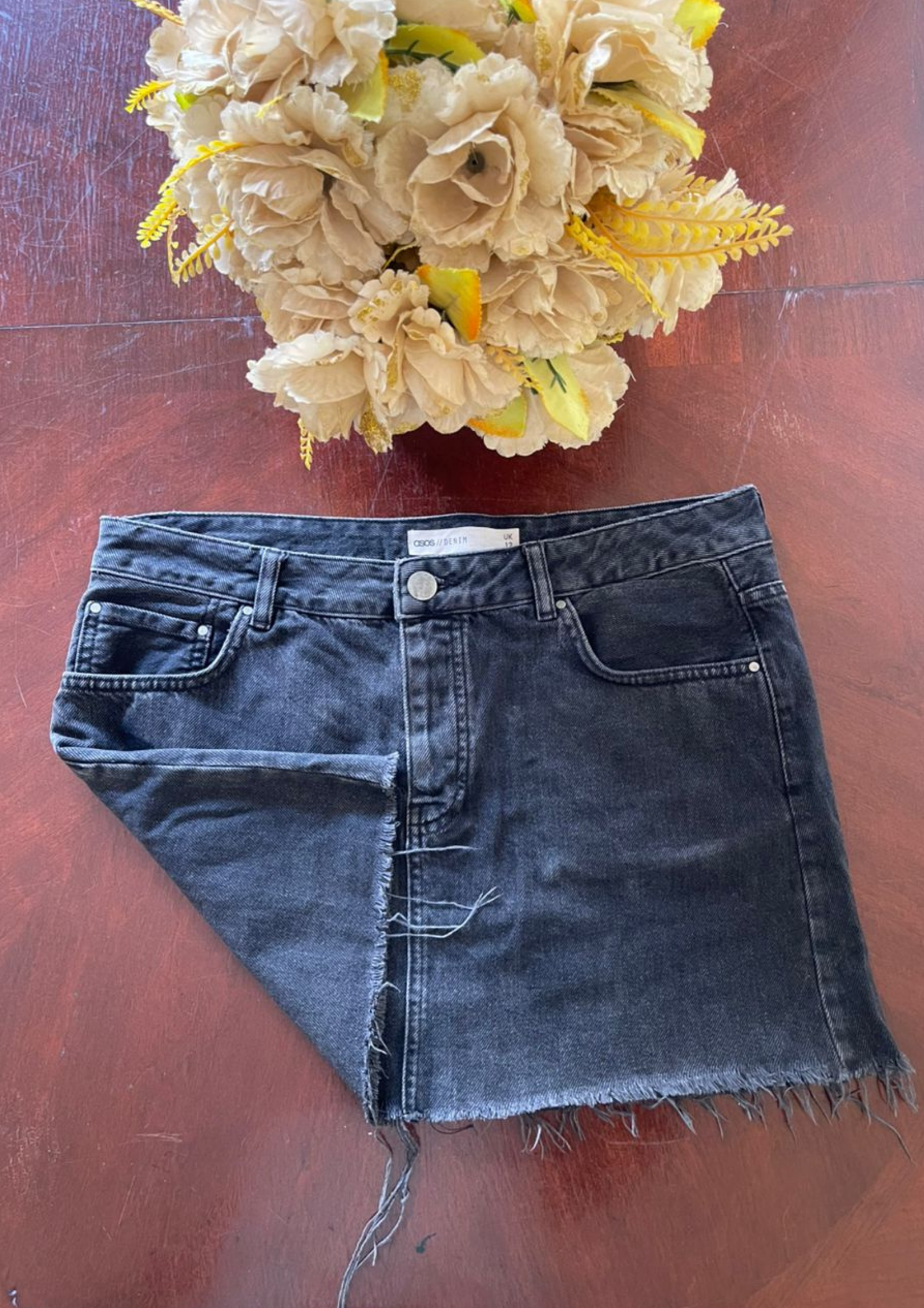 Jupe jean - Asos - Taille L/XL (J96)