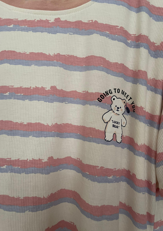Haut à bandes - Taille XL (M101)