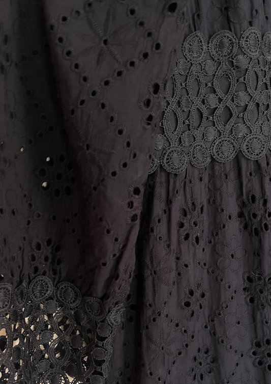 Robe brodée - Adiva - Taille XL (M124)