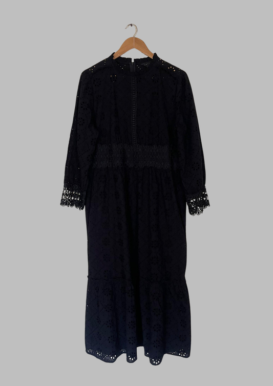 Robe brodée - Adiva - Taille XL (M124)