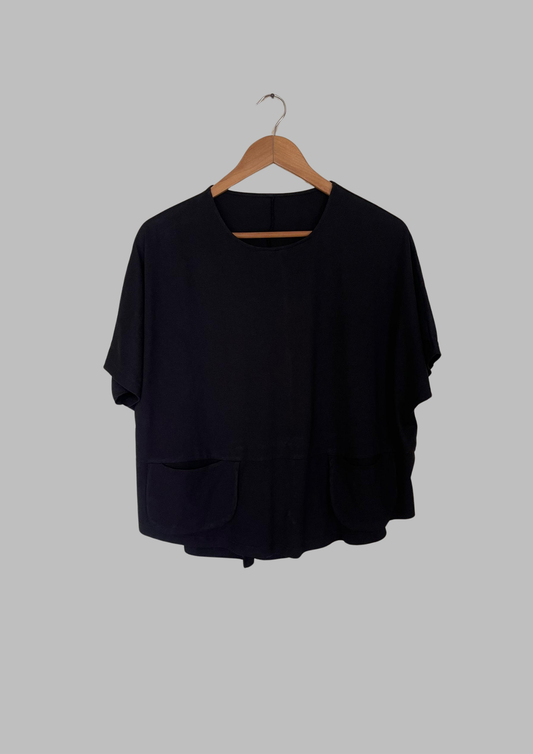 Haut fluide noir - Taille S/M (M136)