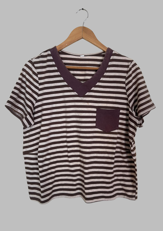 Haut à bandes - Taille S/M (M139)