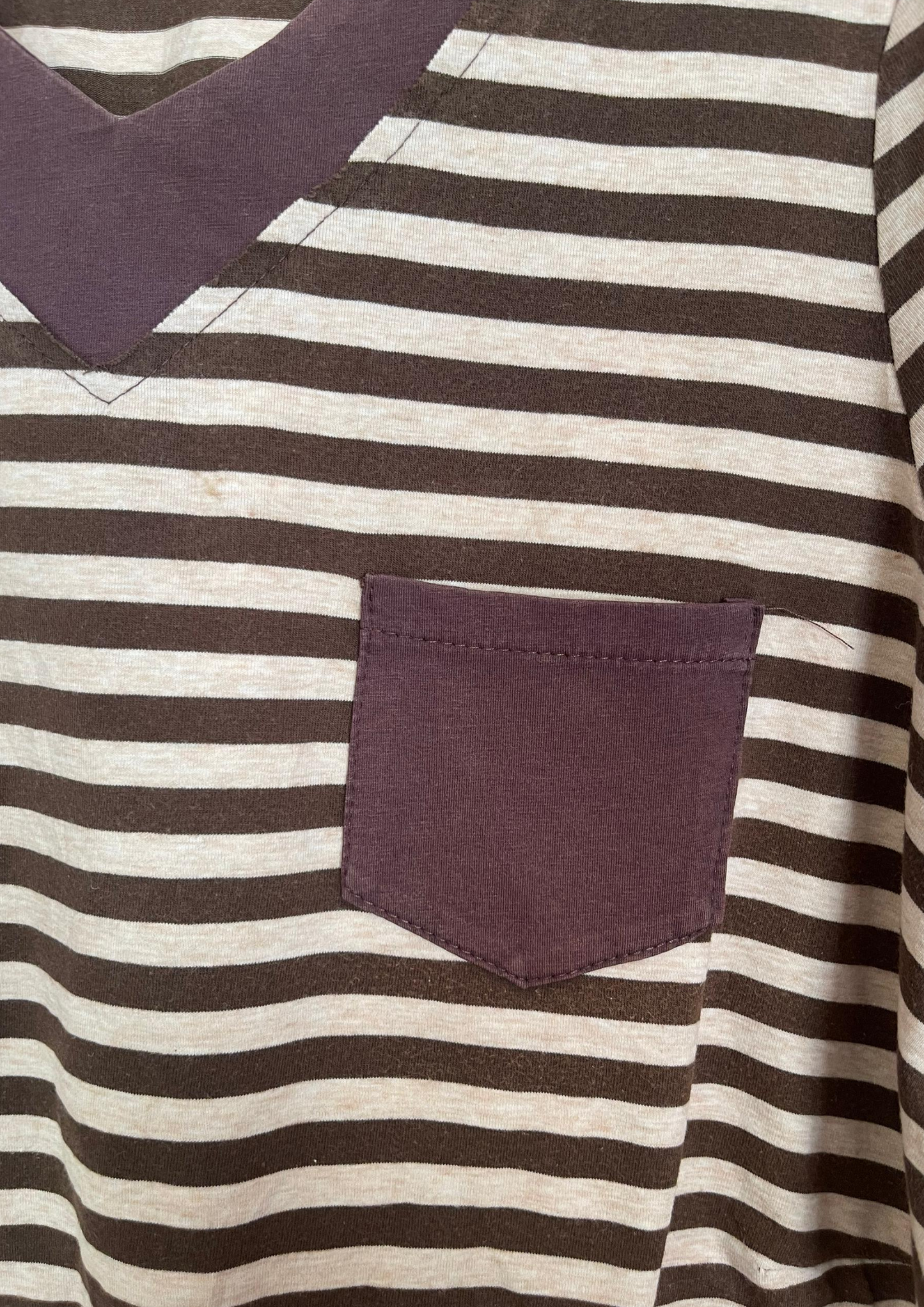 Haut à bandes - Taille S/M (M139)
