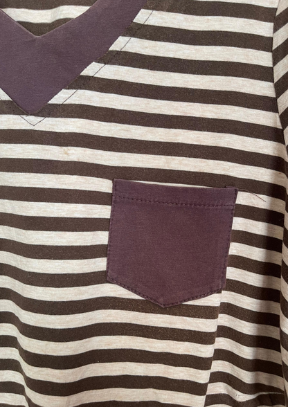 Haut à bandes - Taille S/M (M139)