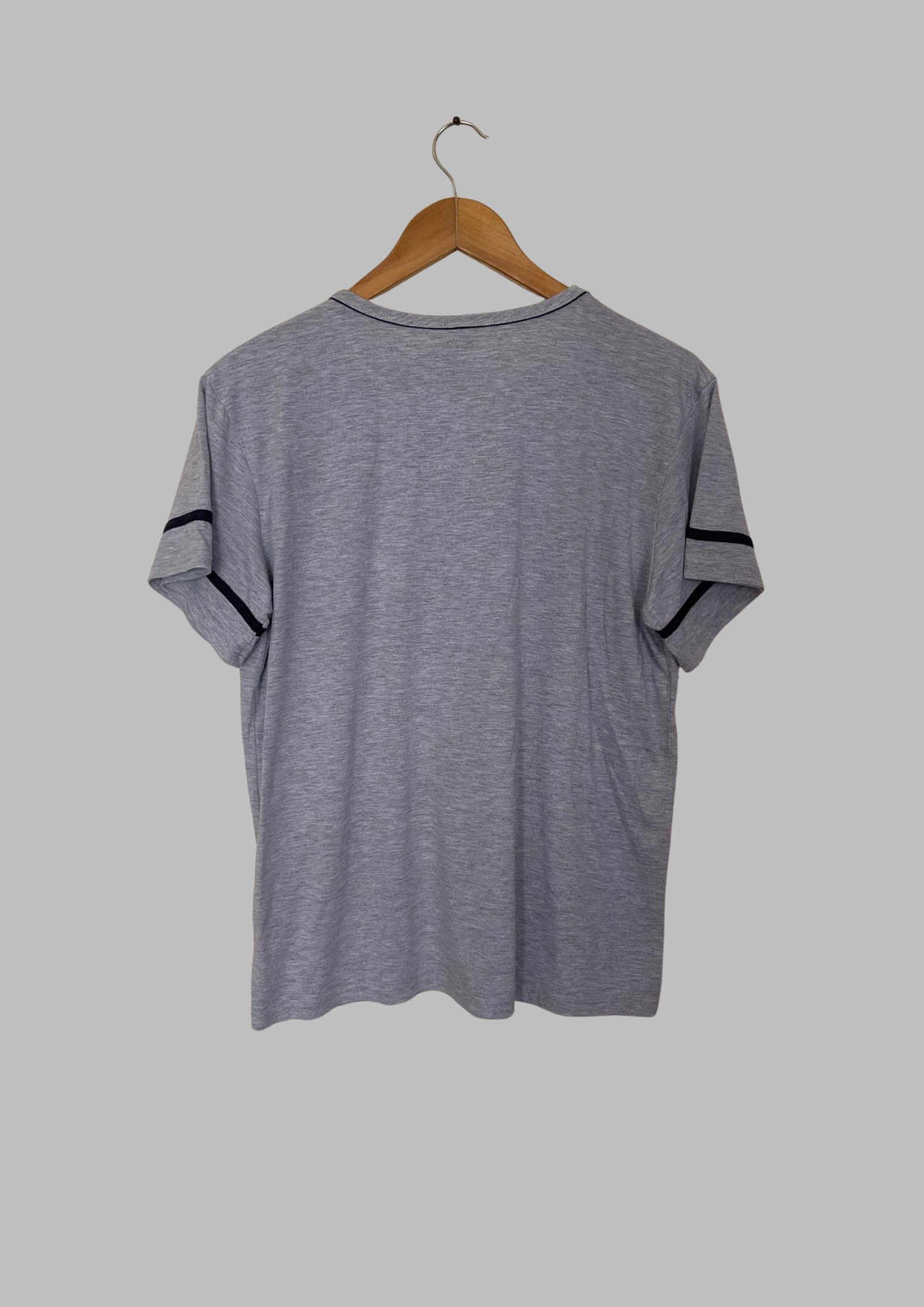 Haut gris à motifs - Taille S (M150)