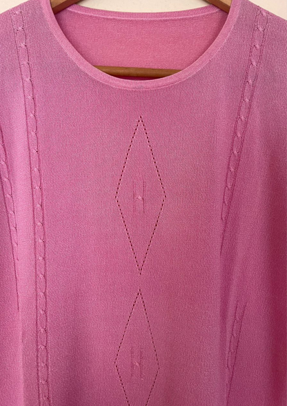 Haut fluide rose - Taille S/ (M152)