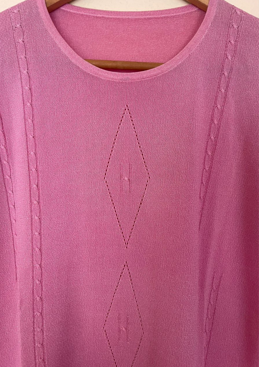 Haut fluide rose - Taille S/ (M152)