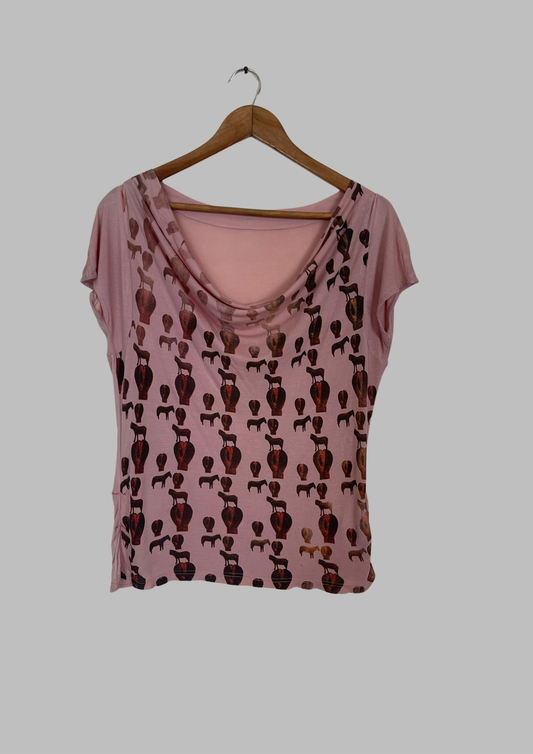 Haut à motifs - Yifei - Taille M (M2)