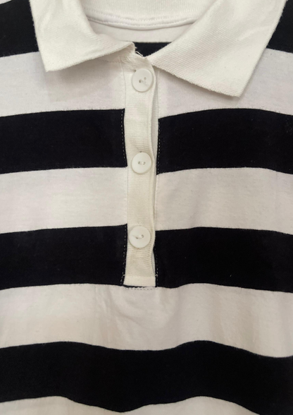 Haut crop à bandes - MG - Taille S/M (M52)