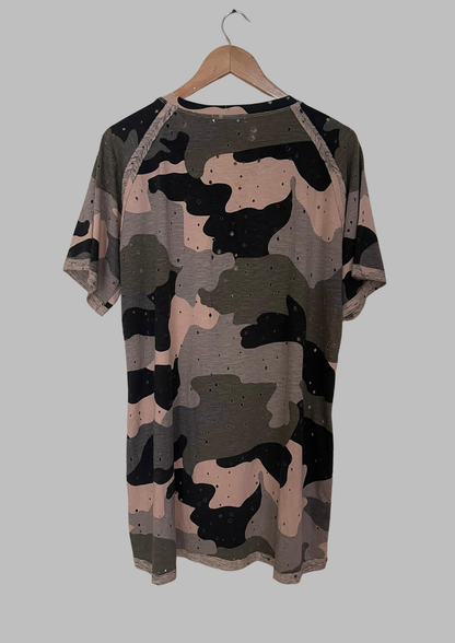 Haut robe imprimée - 798 - Taille XL (M55)