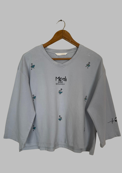 haut à motifs - Janneya - Taille XL/2XL (M9)